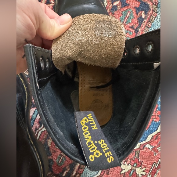 Dr. Martens Black Leather Boots MADE IN ENGLAND - Picture 5 of 9